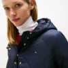 Lightweight Hooded Padded Quilted Jacket
