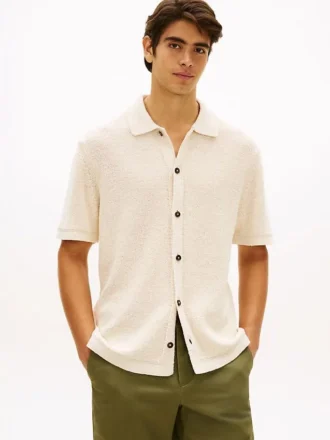 Lightweight Knit Sweater Polo