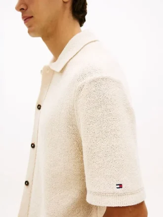 Lightweight Knit Sweater Polo