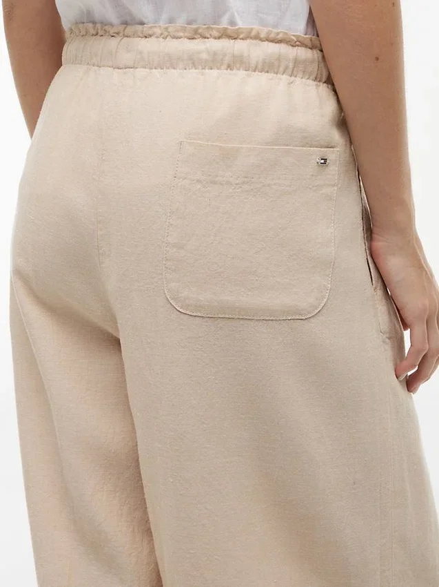 Lightweight Linen-Blend Pull-On Pant Lightweight Linen-Blend Pull-On Pant