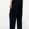 Lightweight Linen-Blend Pull-On Pant
