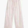 Lightweight Linen-Blend Pull-On Pant