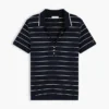 Lightweight Pique Henley Polo