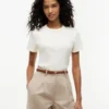 Lightweight Rib-Knit T-Shirt