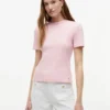 Lightweight Rib-Knit T-Shirt