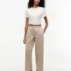 Lightweight Rib-Knit T-Shirt