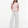 Lightweight Rib-Knit T-Shirt