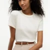 Lightweight Rib-Knit T-Shirt