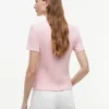 Lightweight Rib-Knit T-Shirt
