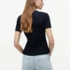 Lightweight Rib-Knit T-Shirt