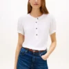 Lightweight Shirred Pullover Shirt Lightweight Shirred Pullover Shirt
