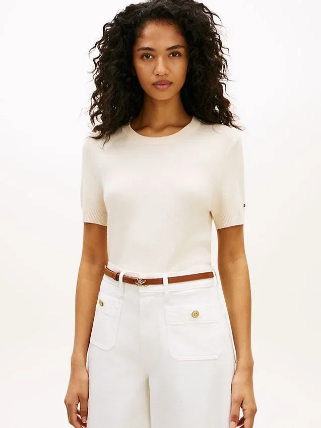Lightweight Short-Sleeve Sweater Lightweight Short-Sleeve Sweater