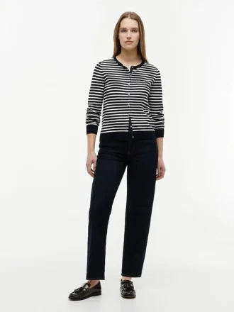 Lightweight Striped Cardigan