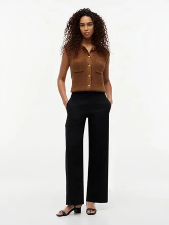 Lightweight Twill Straight Leg Pant