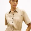 Lightweight Twill Utility Jumpsuit