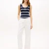 Lightweight Wide Leg Pull-On Jean