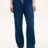 Lightweight Wide Leg Pull-On Jean