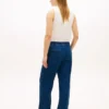 Lightweight Wide Leg Pull-On Jean