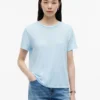 Linen-Blend Crewneck T-Shirt