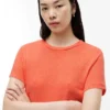 Linen-Blend Crewneck T-Shirt