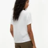 Linen-Blend Crewneck T-Shirt