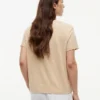 Linen-Blend Crewneck T-Shirt