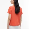 Linen-Blend Crewneck T-Shirt