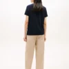 Linen-Blend Crewneck T-Shirt