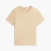 Linen-Blend Crewneck T-Shirt