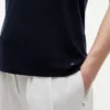 Linen-Blend Jersey Tank Top