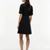 Linen Blend Tie-Front Shirtdress Linen Blend Tie-Front Shirtdress