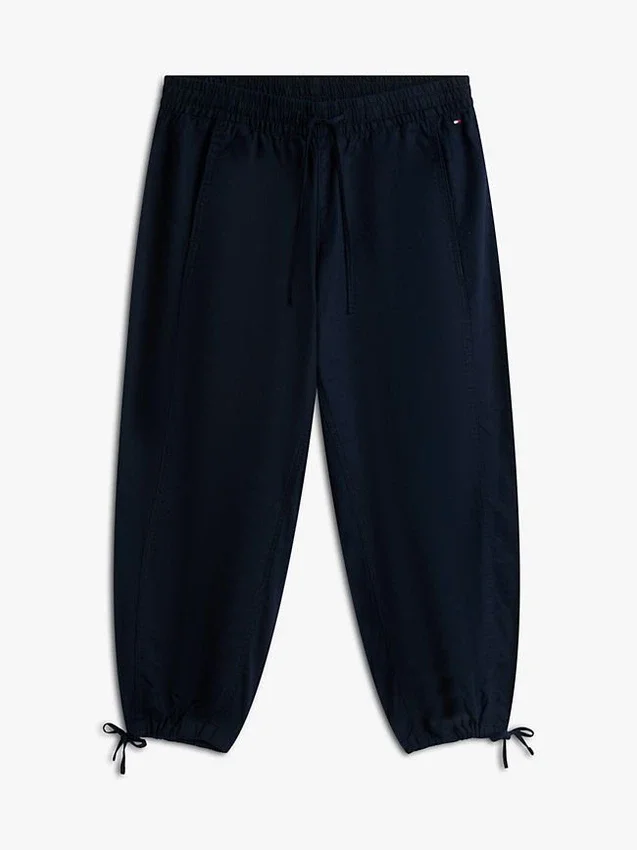 Linen-Cotton Blend Pull-On Pant Linen-Cotton Blend Pull-On Pant
