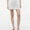 Linen-Cotton Blend Pull-On Short Linen-Cotton Blend Pull-On Short