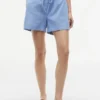Linen-Cotton Blend Pull-On Short Linen-Cotton Blend Pull-On Short