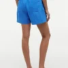 Linen-Cotton Blend Pull-On Short Linen-Cotton Blend Pull-On Short
