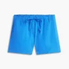 Linen-Cotton Blend Pull-On Short Linen-Cotton Blend Pull-On Short