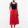 Linen Midi Skirt Linen Midi Skirt