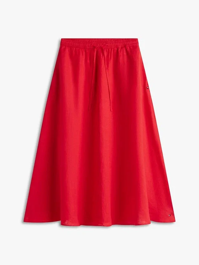 Linen Midi Skirt Linen Midi Skirt