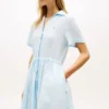 Linen Mini Shirtdress