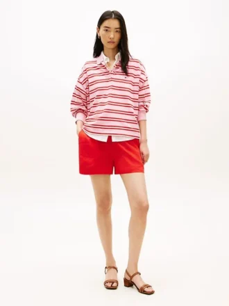 Linen Pull-On Short