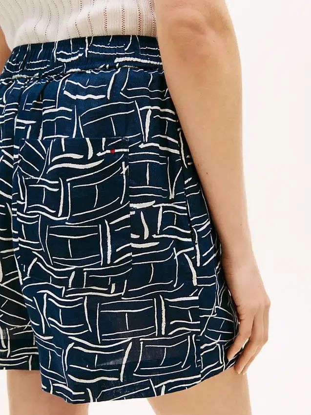 Linen Pull-On Short Linen Pull-On Short