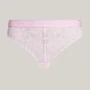 Logo Lace Thong