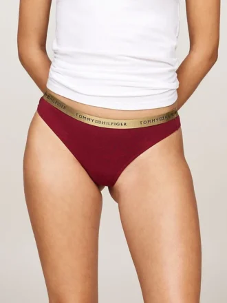 Logo Waistband Thong 5-Pack