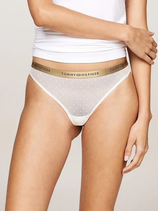 Logo Waistband Thong 5-Pack Logo Waistband Thong 5-Pack