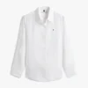 Long-Sleeve Linen Shirt