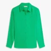 Long-Sleeve Linen Shirt