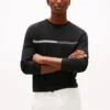 Long-Sleeve Tonal Flag Logo T-Shirt Long-Sleeve Tonal Flag Logo T-Shirt