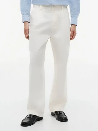 Loose Fit Pleated Paper-Touch Pant Loose Fit Pleated Paper-Touch Pant