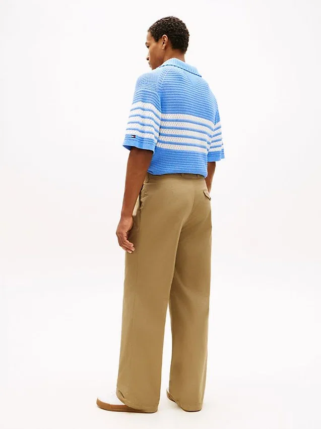 Loose Fit Pleated Paper-Touch Pant Loose Fit Pleated Paper-Touch Pant