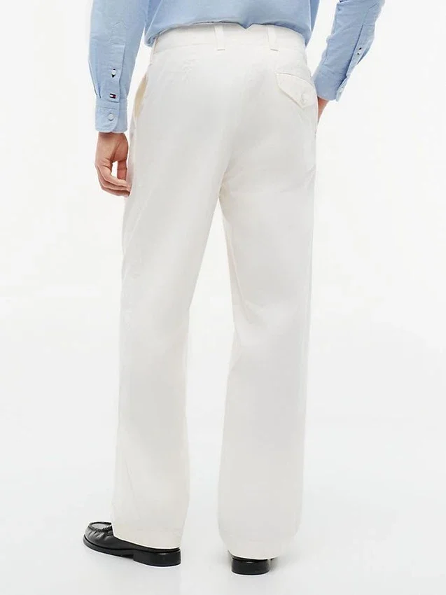 Loose Fit Pleated Paper-Touch Pant Loose Fit Pleated Paper-Touch Pant
